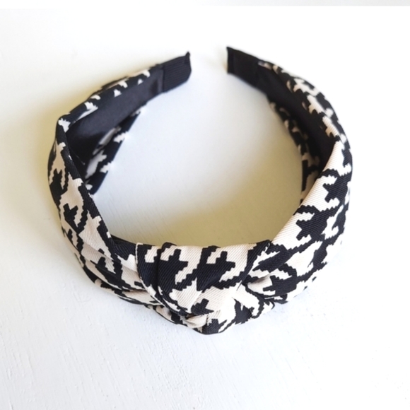 Jacqueline Houndstooth Headband - Picture 3 of 5